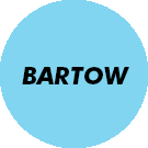 Circle representing Bartow County