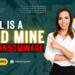 A header image showing a woman in a retail environment, with the text 'Retail is a GOLD MINE for Ransomware.' The image highlights the vulnerability of retail businesses to ransomware attacks, with a mix of engaging graphics and a professional setting.