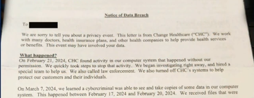 Change Healthcare suffered a major databreach in 2024 February, but Datafying Tech Services is here to help secure your business data.
