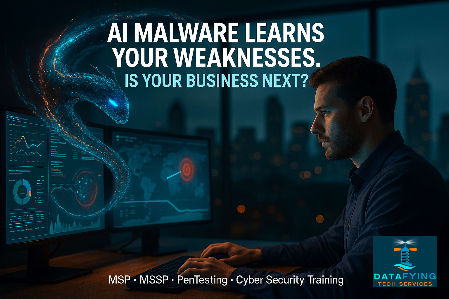 AI malware that reinvents itself hourly 😨